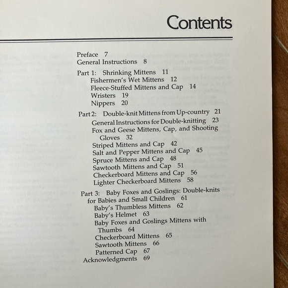 Robin Hansen Maine Mittens Knitting Book - Picture 7 of 8